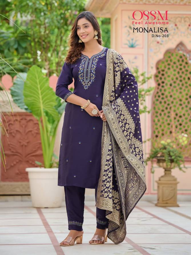 Monalisa By Ossm Readymade Suits Catalog